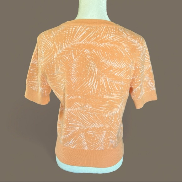 Michael Kors- Tropical Vibes Top in Melon, NEW - Picture 6 of 6